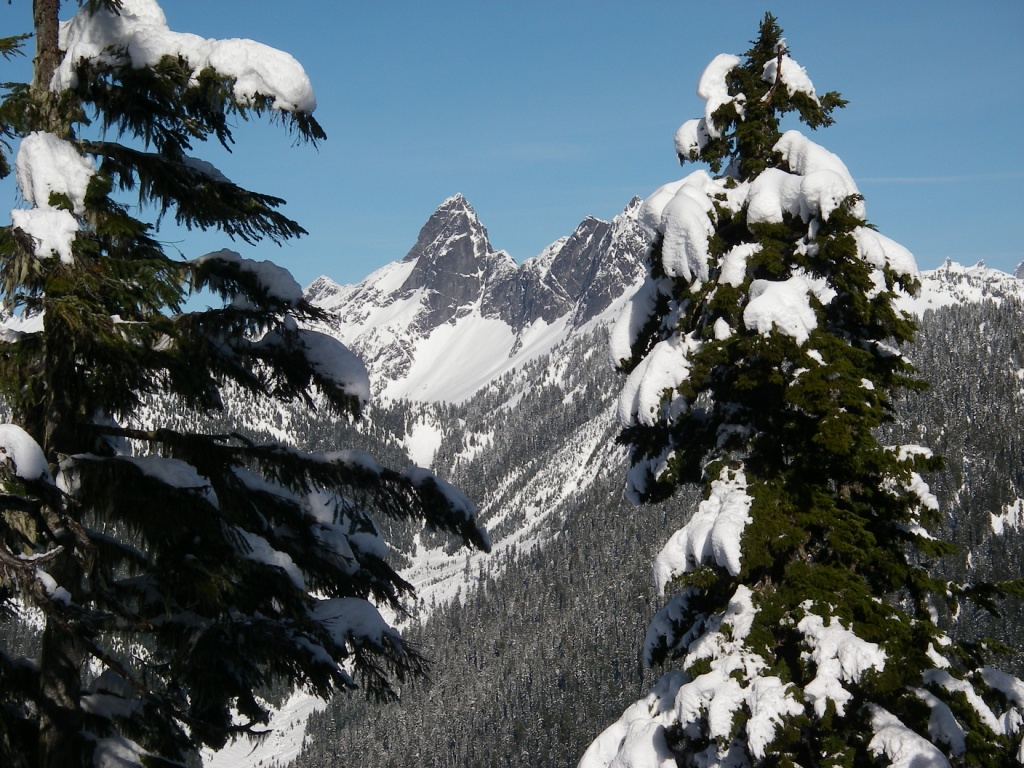 Mt. Triumph (to N) from Holy's top