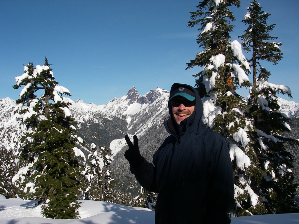 Steve atop summit